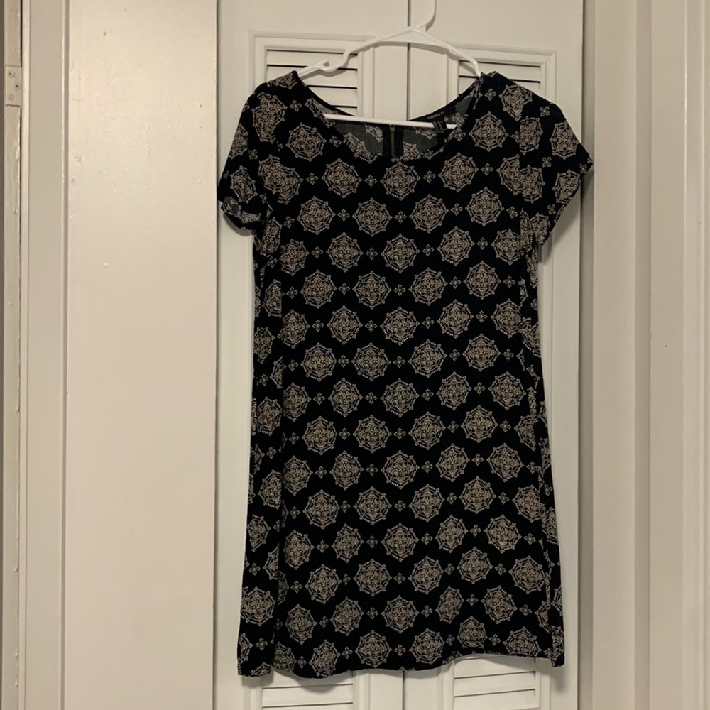 Forever 21 Dark navy/black knee length dress